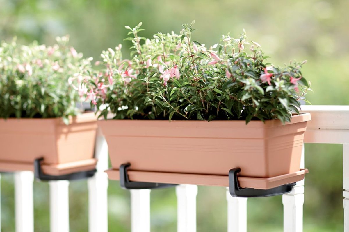 Elho Green Basics Balcony Planter 40 - Outdoor Balcony Planter
