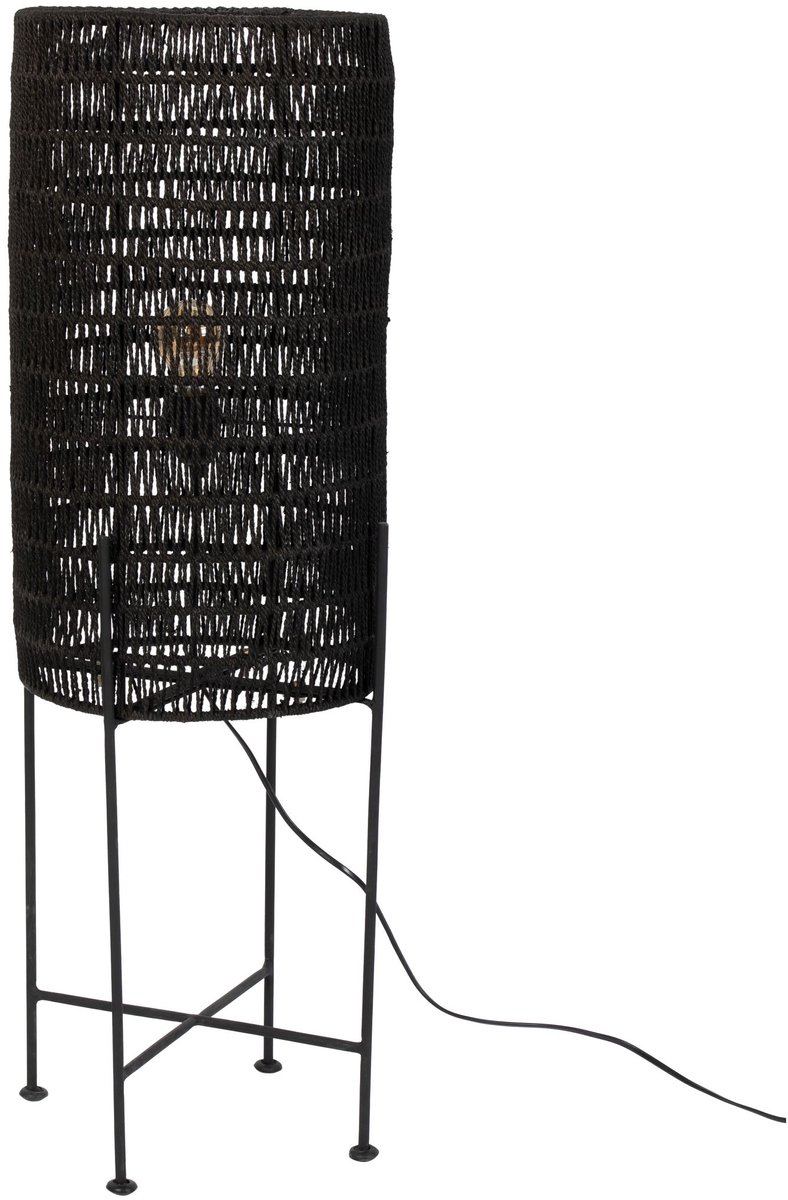 Dutchbone Kari Vloerlamp/ Staande lamp Zwart