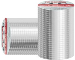 Waterdichte tape - 5m x 15cm - zelfklevend - afdichtband - butylrubber - aluminiumfolie - daklekkage - oppervlaktescheuren