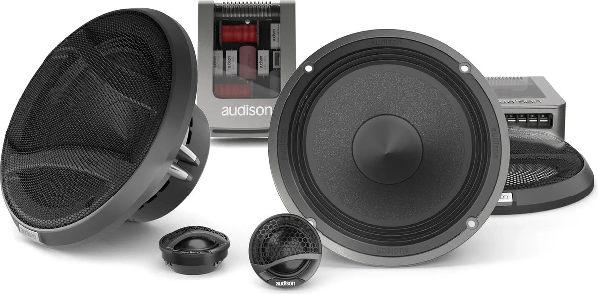 Audison Voce AV K6 - 2 weg compo 165mm met speakergrill