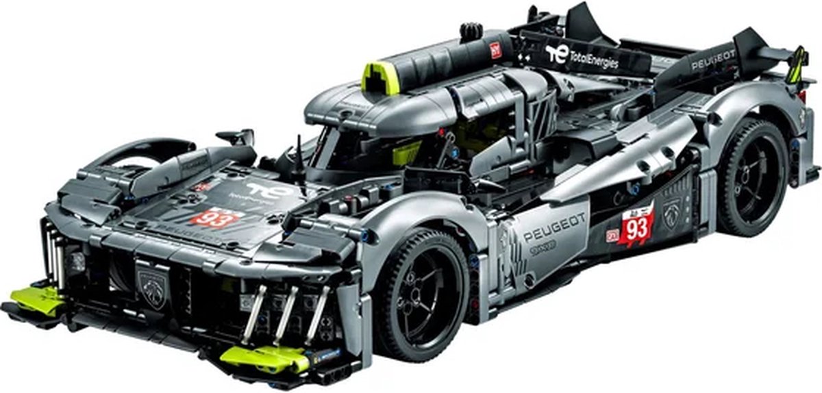 LEGO Technic PEUGEOT 9X8 24H Le Mans Hybrid Hypercar Modelauto Bouwpakket voor Volwassenen - 42156 — afbeelding 15