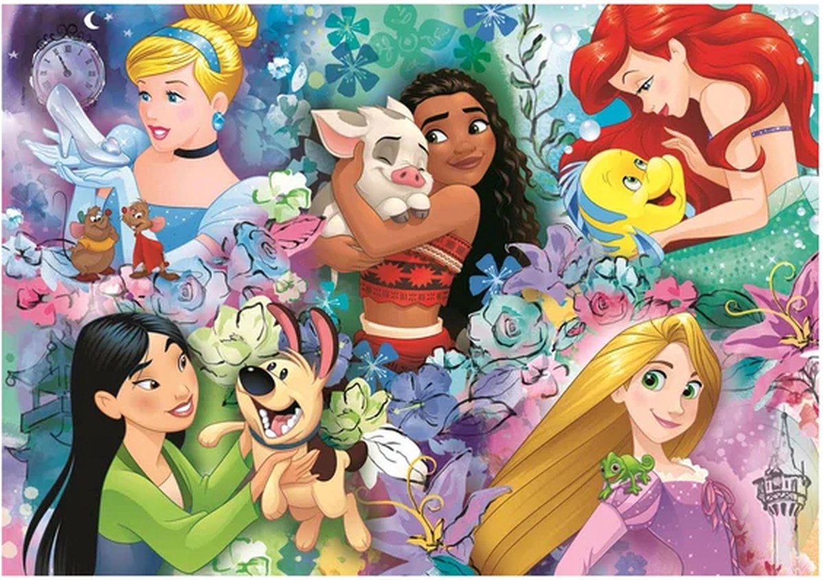 Clementoni - Puzzel - 60 Stukjes - Disney Princess - Puzzel Voor Kinderen - Vanaf 4 Jaar — afbeelding 2