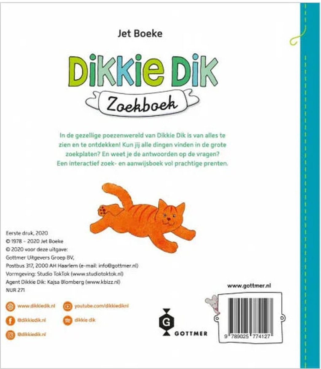 Dikkie Dik - Dikkie Dik zoekboek — cadeau in Boeken - foto 3