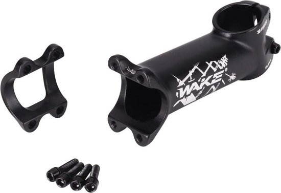 GANOPPER Potence De Vélo 31.8 - Courte - VTT - Potence De Guidon 25,4 - Shim (31,8 X 90 Mm