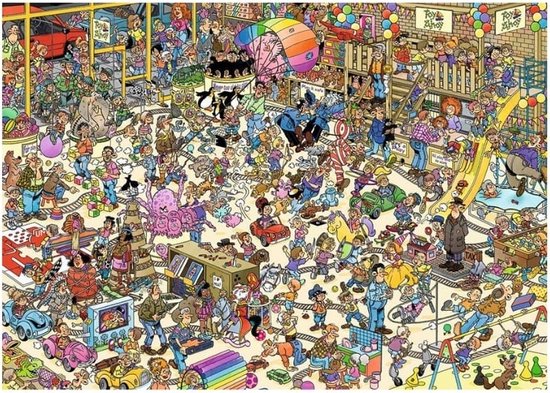 Jan van Haasteren De Speelgoedwinkel puzzel - 1000 stukjes