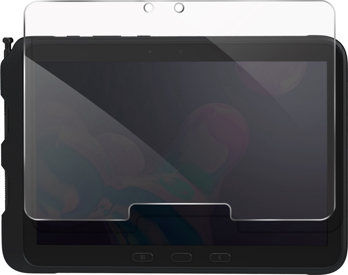 Bigben Connected, Screen Protector Geschikt voor Samsung Galaxy Tab Active4 Pro 5G in gehard glas 2.5D 9H, Transparant