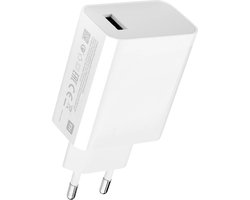 Xiaomi Originele power adapter - oplader - USB-A aansluiting - 33 Watt - Wit