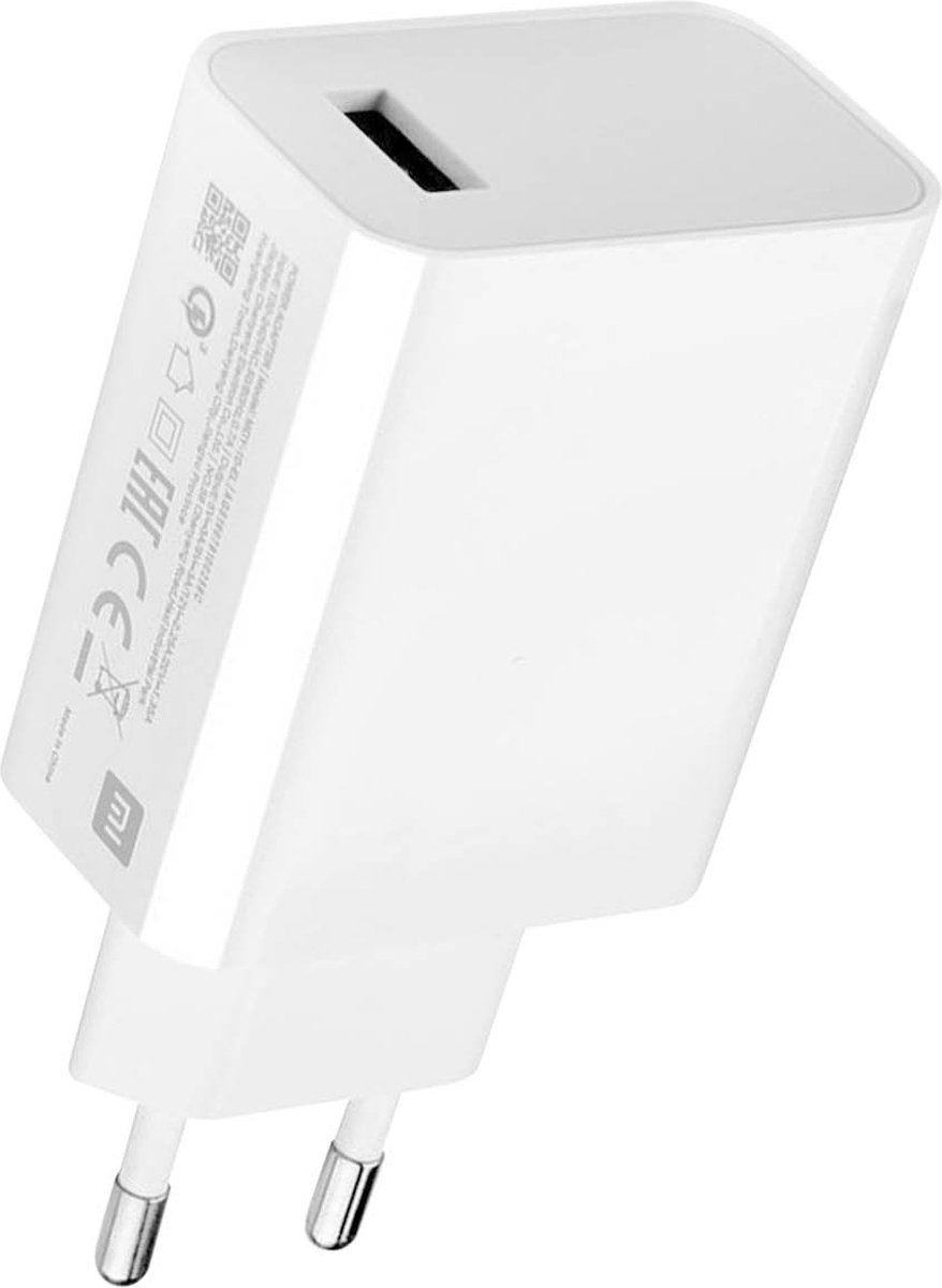 Xiaomi Originele power adapter - oplader - USB-A aansluiting - 33 Watt - Wit