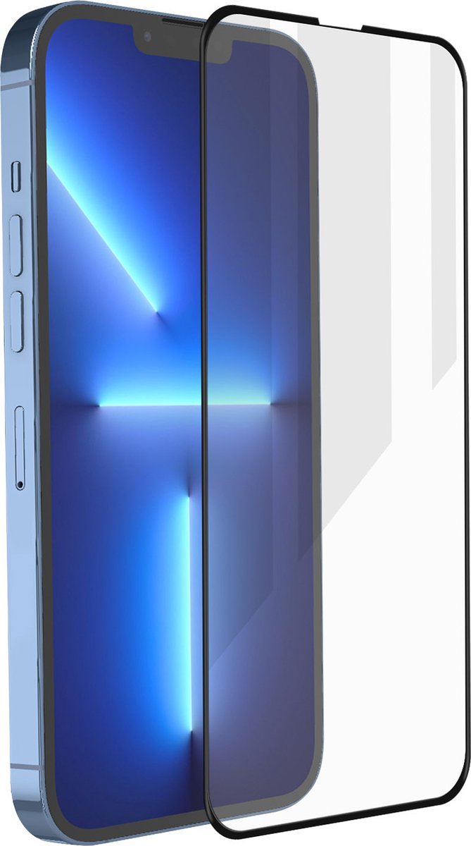 3mk, Tempered Glass Screenprotector Geschikt voor iPhone 13 / 13 Pro, Zwart