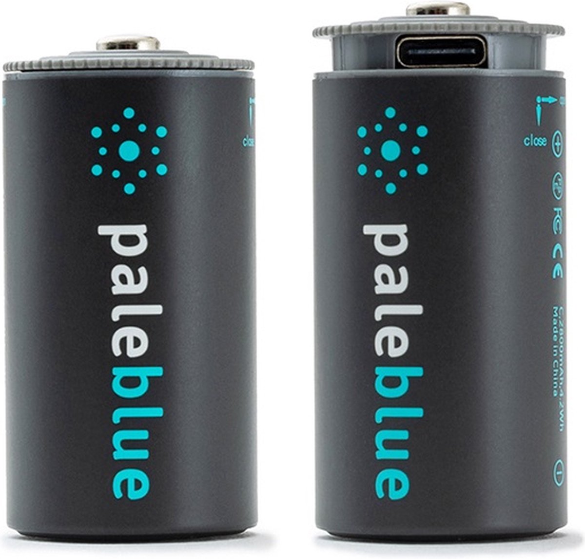 Paleblue Li-ion C batterij (baby) – 1.5 V – 3700 mAh – 2 stuks