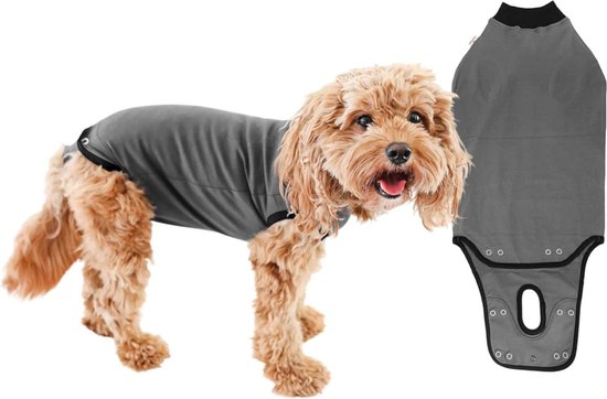 Dog Recovery Suit - Full Zipper Onesie Cone Alternative After Surgery