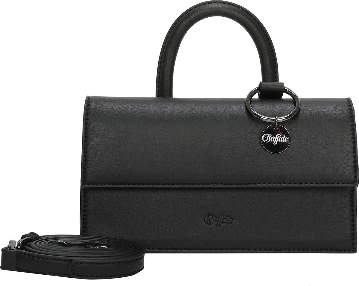 BUFFALO Handtas Schoudertas Muse Clap01 Crossbody Bag Black Zwart