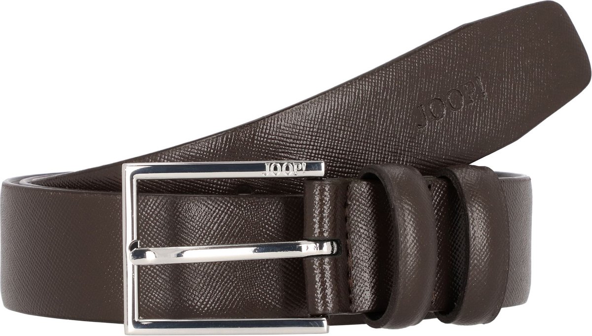JOOP! Leren Riem Elegant Coll. Belt 3,5 CM W95 D`Brown Donkerbruin