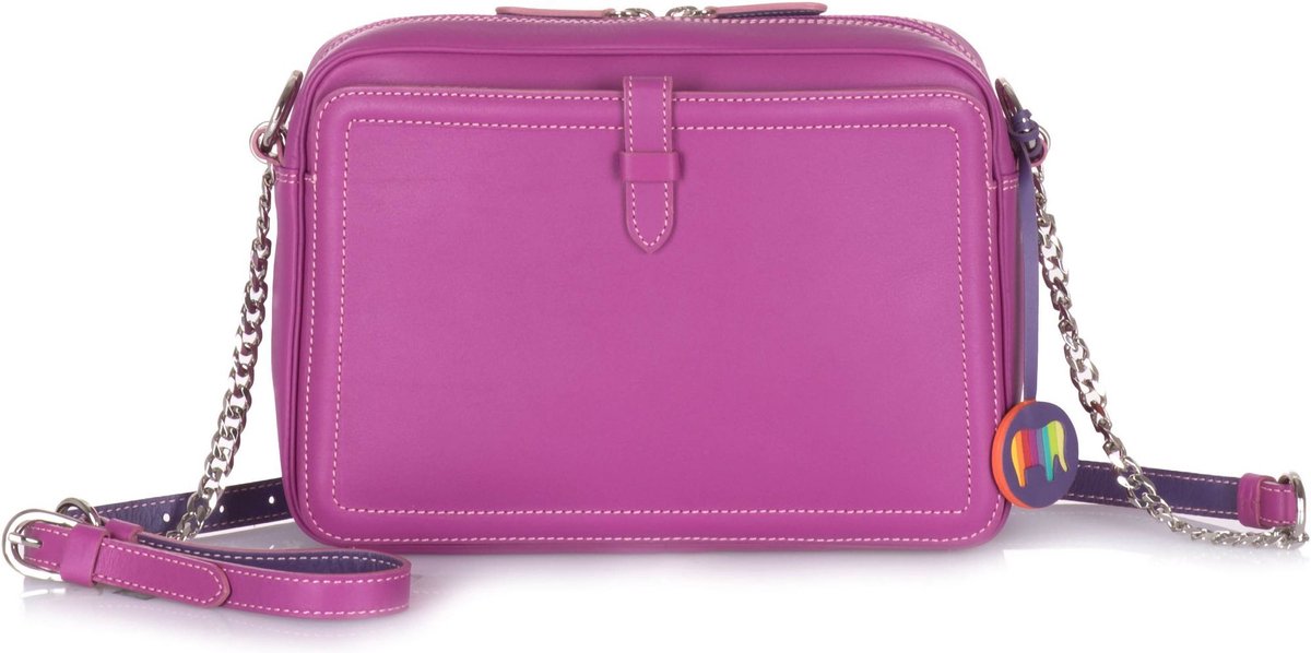 Mywalit Schoudertas leer 23 cm - Dames - sangria multi