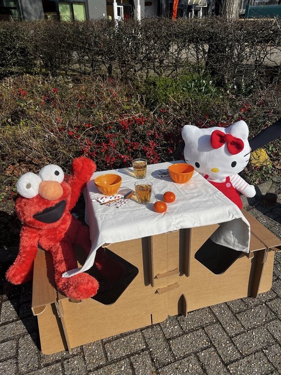 Kartonnen kinder picknicktafel — afbeelding 4