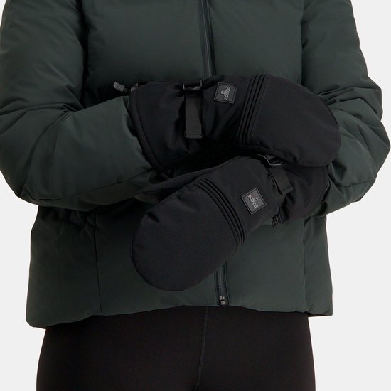 Mitaines d'hiver imperméables NOMAD® Premium L | Noir | Messieurs et dames | Mitaines de snowboard / ski / Sports d'hiver | Écran tactile