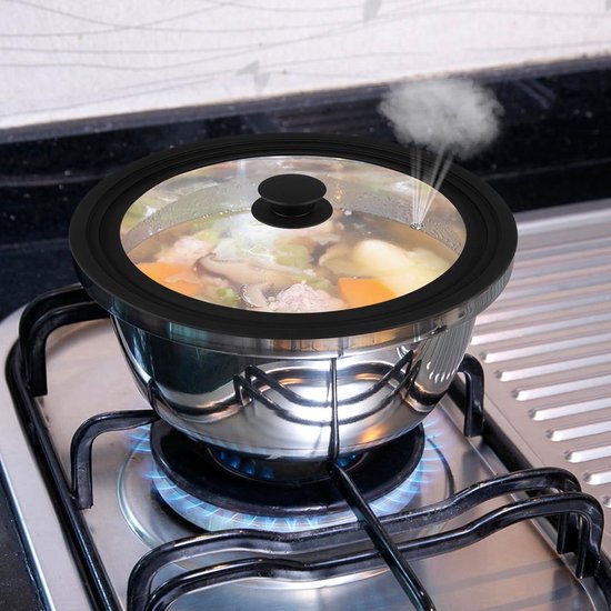 Cuisinière à Induction Multifonctionnelle Pot en Acier Inoxydable Double Pot Chaud Ustensiles de Cuisine avec Couvercle (30cm Cuisinière à Induction Multifonctionnelle Pot en Acier Inoxydable Double Pot Chaud Ustensiles de Cuisine avec Couvercle (30cm
