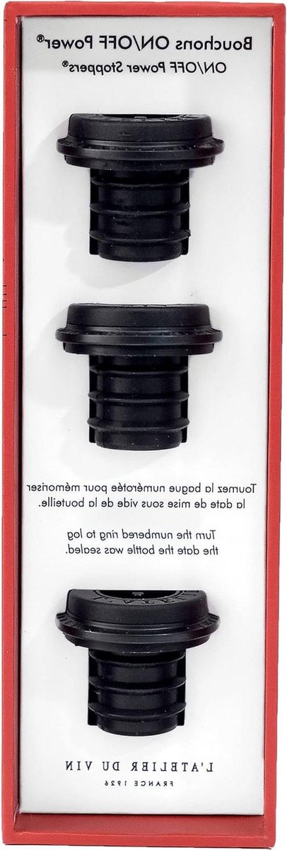 Stop voor elektrische vacuümpomp - set van 3 stuks met accessoires