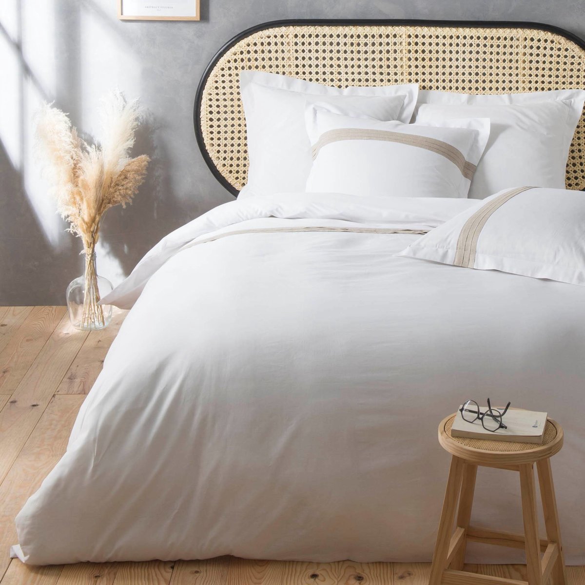 Complete bed linen with a linen blend LALY, 240 x 220 cm
