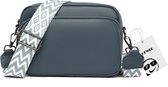 Geweo Sac crossbody - Sac bandoulière - sac téléphone - Klein sac à main femme - Blauw