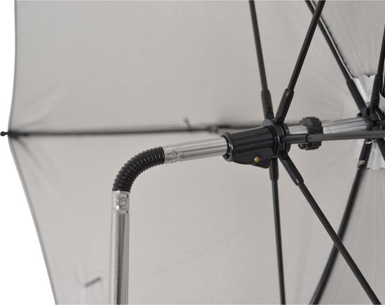 Moni Universele UV Buggy Paraplu - Inklapbare Parasol - Black / Zwart — afbeelding 4
