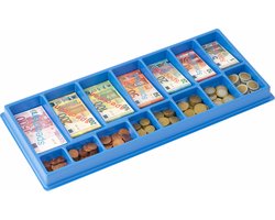 Educo Geldsorteerdoos - Educatief speelgoed - Kinderspeelgoed - Houten speelgoed