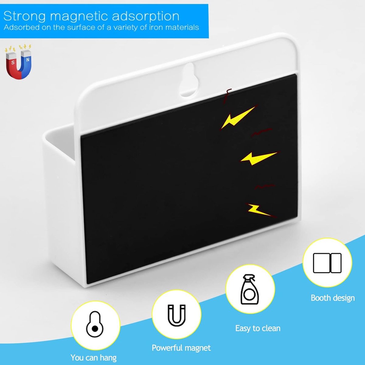 CASEBOT Porte Marqueur Magnétique, Boîte De Rangement