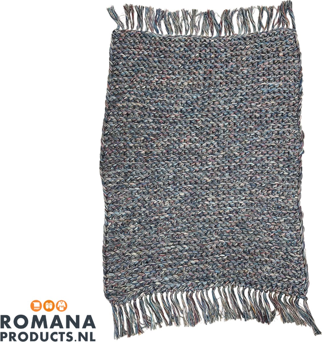 Romana Products Badmat - WC Mat - Badkamer Mat 75 x 50cm - Grijs - Zacht en Duurzaam