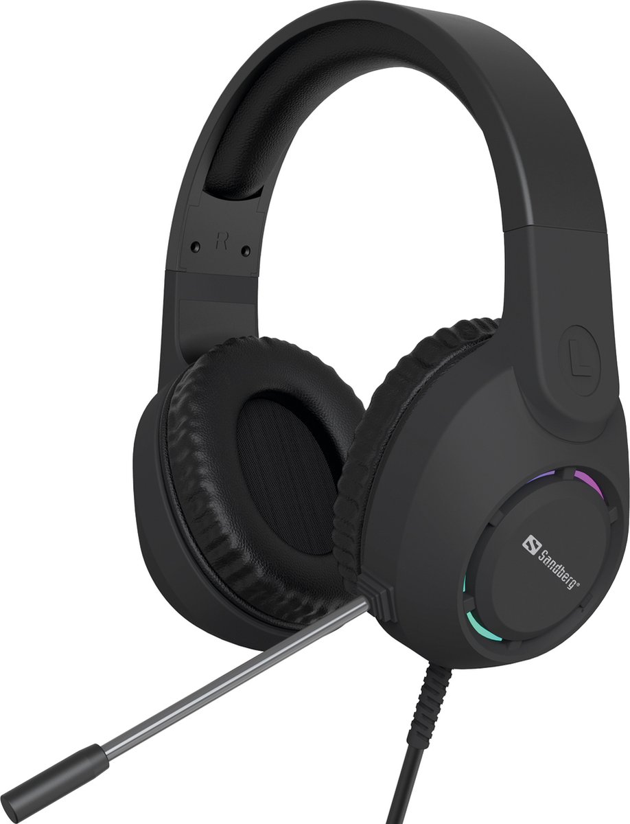 Sandberg - 126-49 BossBlaster - Gaming Headset - USB - Microfoon