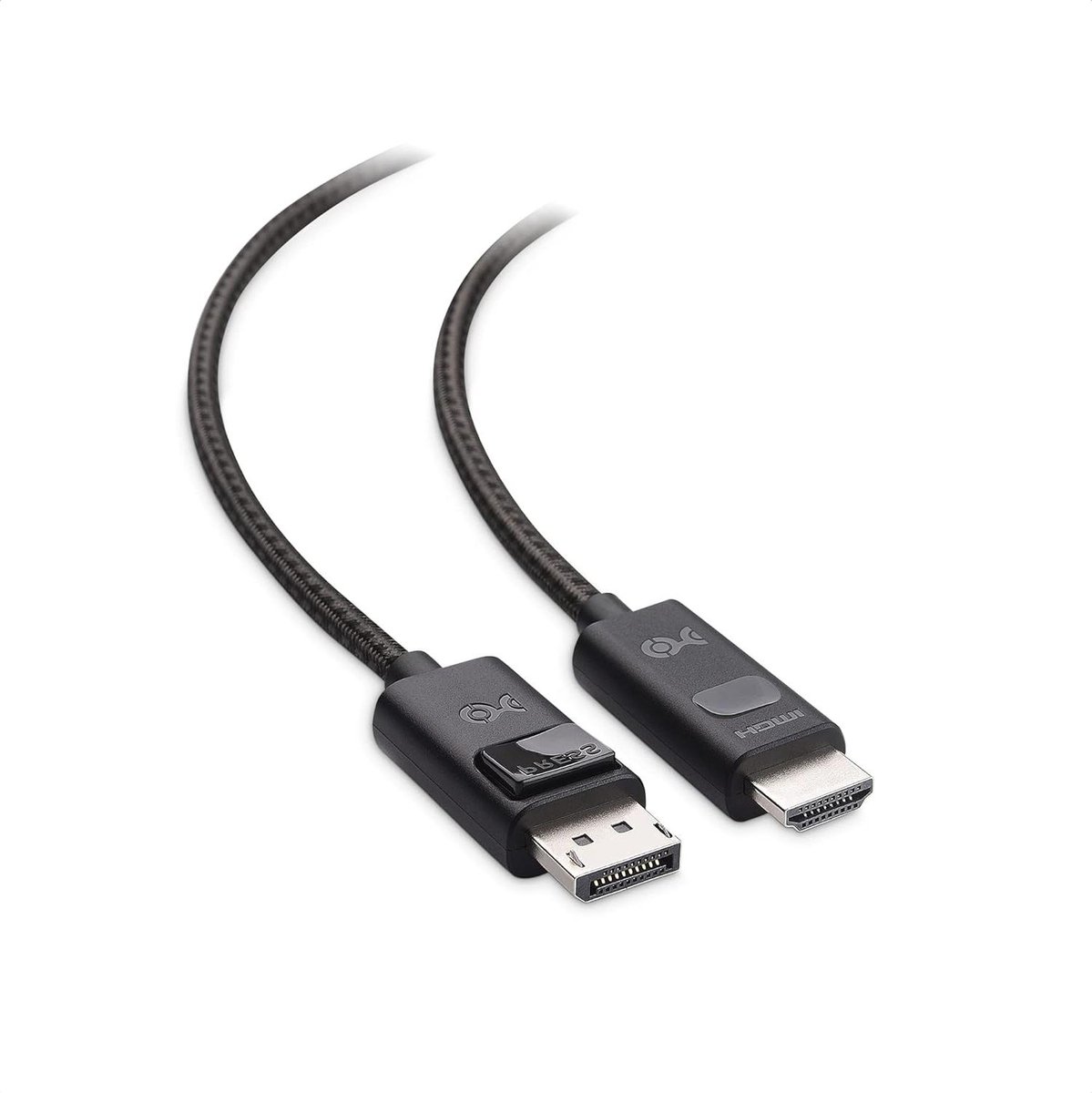 8K DisplayPort 1.4 naar HDMI kabel 6ft - 4K 120Hz - zwart - RTX 3080 - RX 6800
