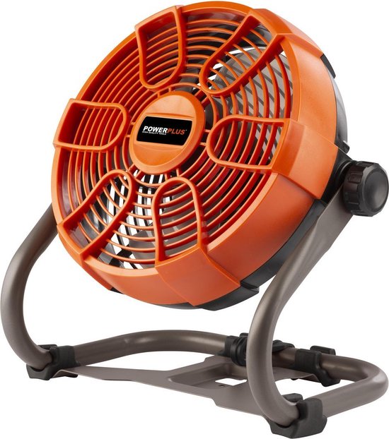 20V Dual Power Draagbare Tafelventilator 28cm, 2 Snelheden, 360° Draaibaar, Zonder Batterij