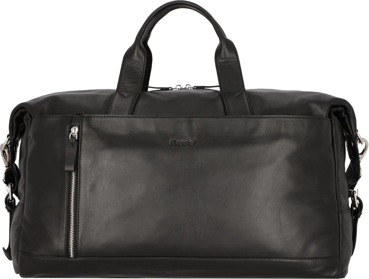 Alassio weekendtas - TORO - leer - zwart - JU-47033