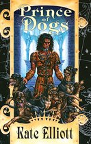 Boekomslag van 'Prince of Dogs' met een jonge man met verward haar, omringd door meerdere Rottweilers.