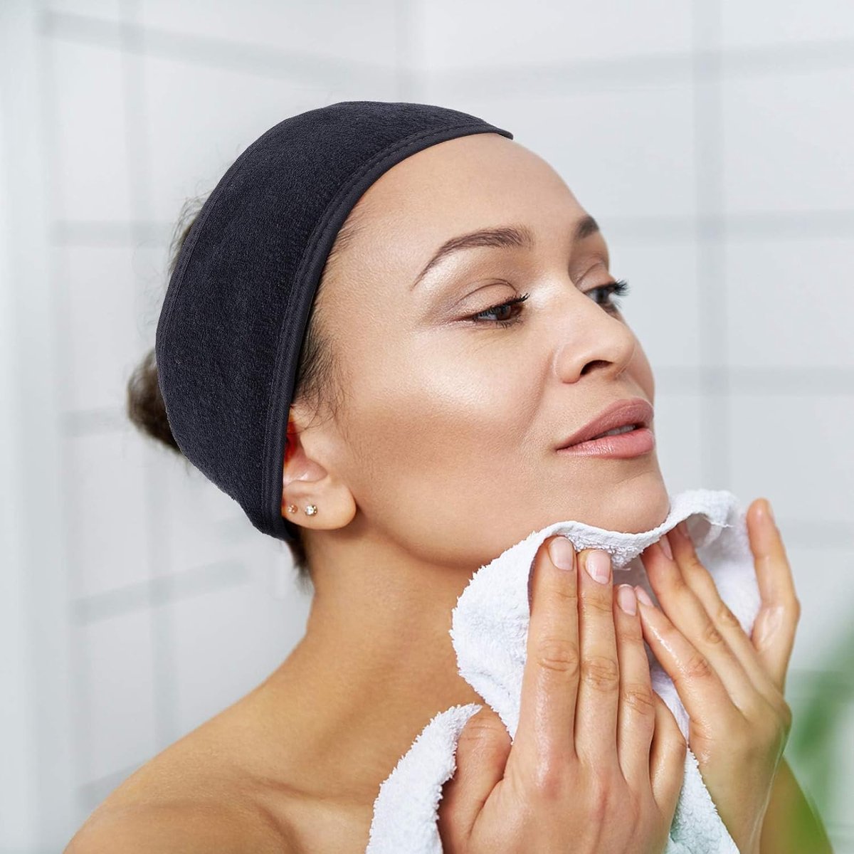 Lot De 3 Bandeaux Unis La Redoute Collections Beige/rose | La Redoute