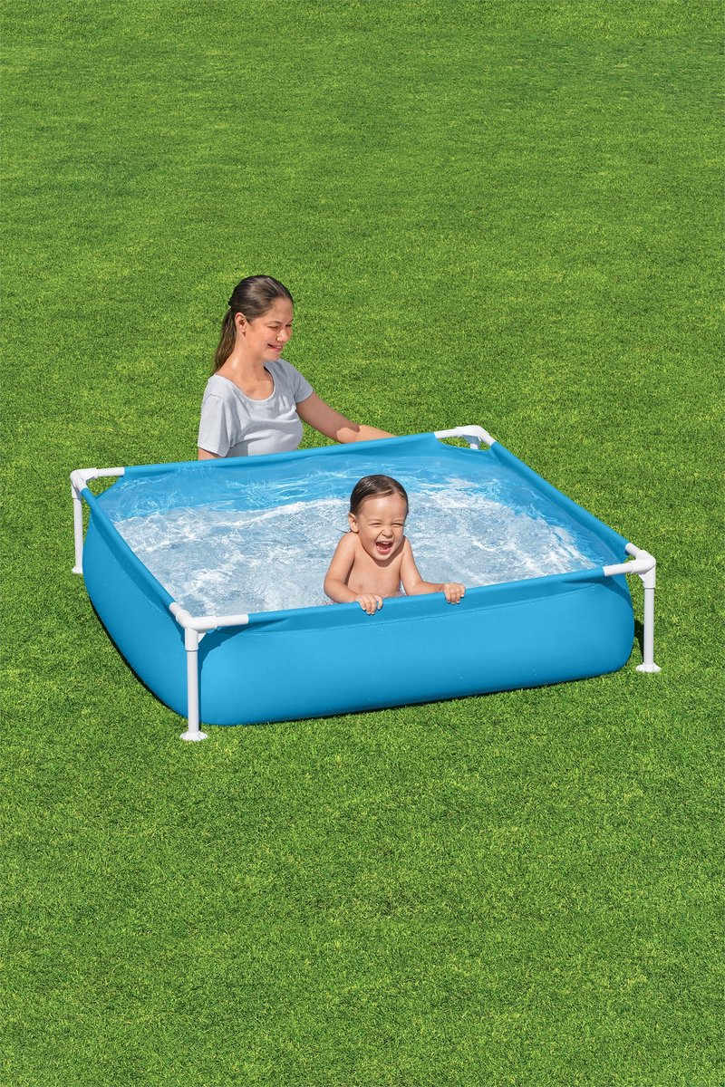 Bestway My first frame zwembad vierkant 122 cm — afbeelding 19