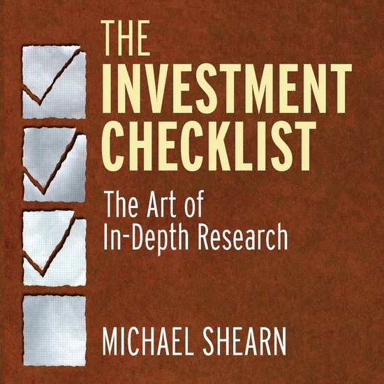The Investment Checklist - cover
