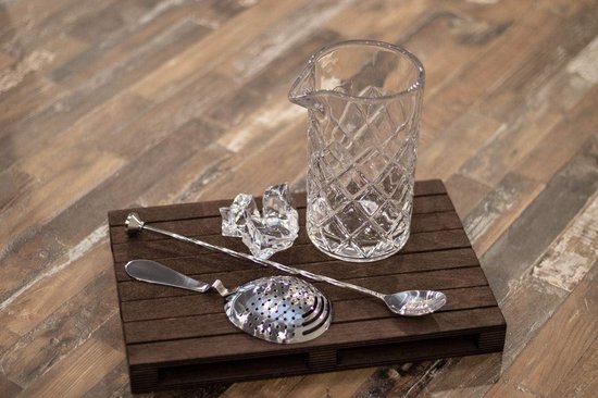 Buddy´s Bar - Barsieb, Hawthorne Strainer, hochwertiges Sieb passend für alle Gläser und Shaker, lebensmittelecht und hochglanzpoliert, spülmaschinengeeignet mit Abnehmbarer Spiralfeder