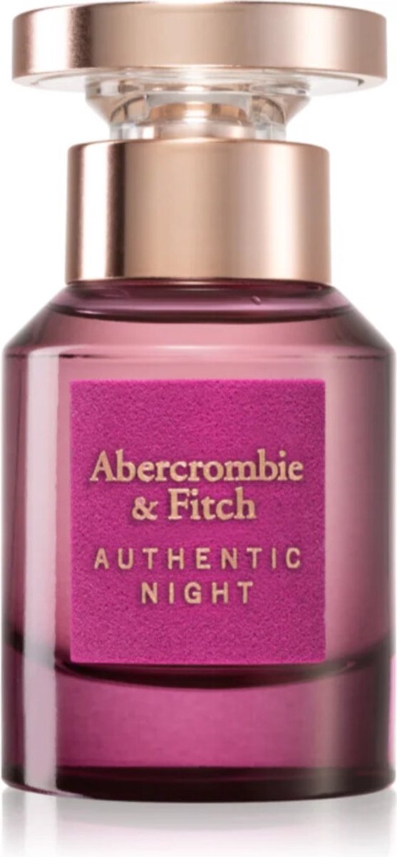 Goedkoopste Abercrombie & Fitch Authentic Women Night Eau de Parfum Spray 30 ml