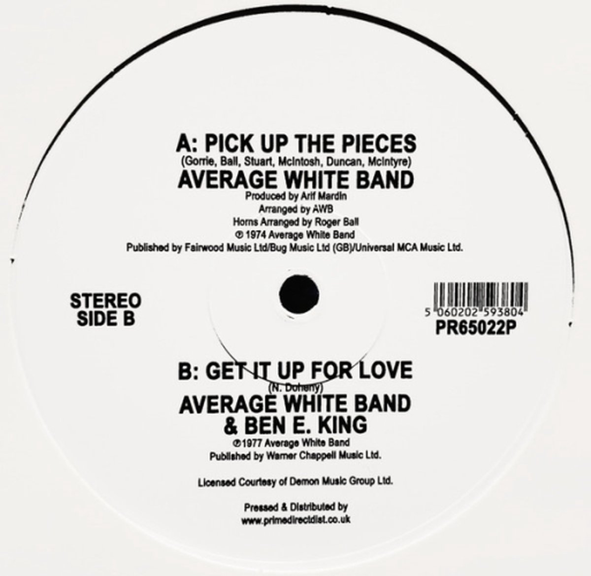 Pick Up The Pieces / Get It Up For Love