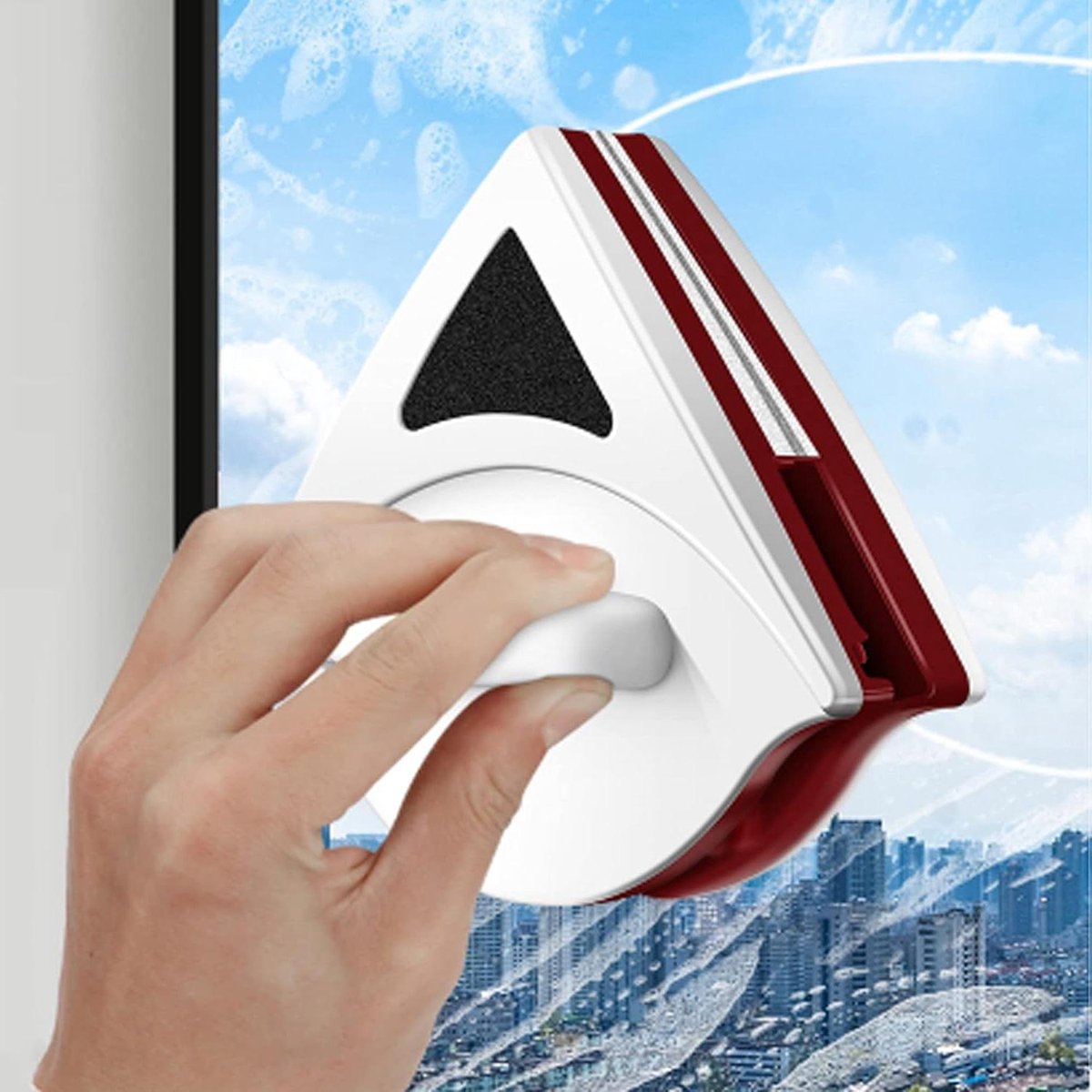 Magnetische glaswisser Efficiënt en gemakkelijk schoonmaken met de Magnetische glaswisser
