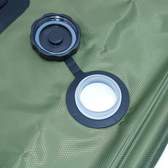 Camping Douchetas 40L – Zonne-energie, PVC, Met Douchekop, Draagbaar, Voor Kamperen, Wandelen En Strand