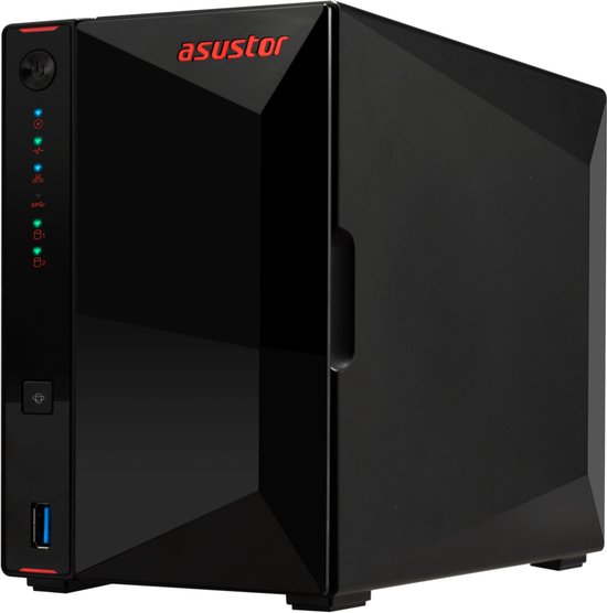 Asustor AS5402T data-opslag-server NAS Intel® Celeron® N5105 4 GB DDR4 0 TB ADM Zwart van Asustor — afbeelding 5