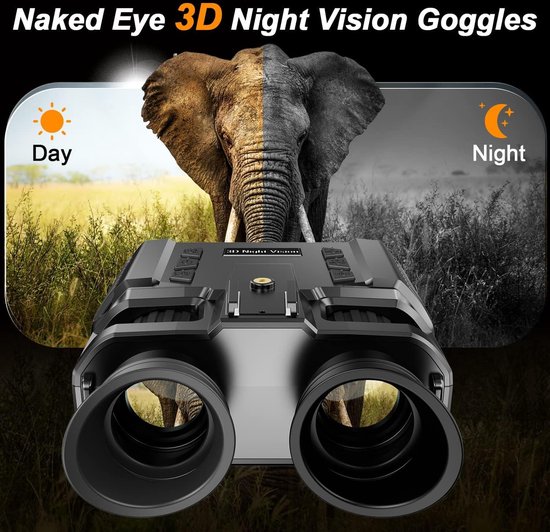 LIU-7694954707806-Jumelles de chasse Jumelles de Vision nocturne montées sur la tête 4K lunettes