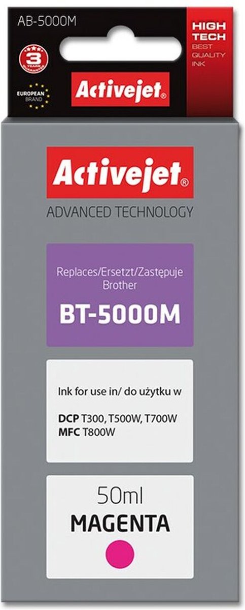 Originele inkt cartridge Activejet AB-5000M Magenta