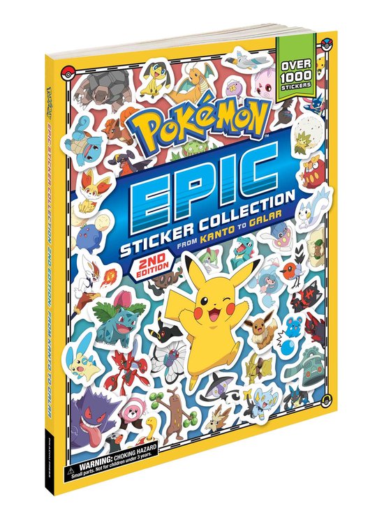 Pokemon Epic Sticker Collection- Pokémon Epic Sticker Colle ... - cover