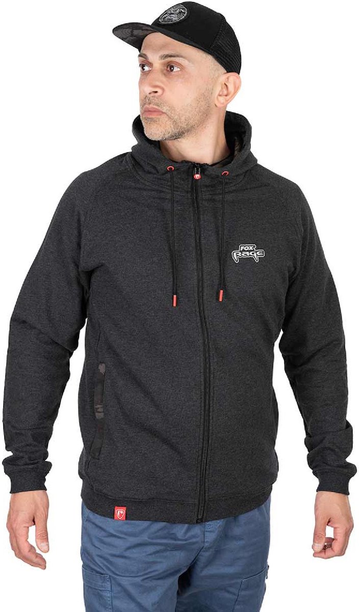 Fox Rage Voyager Hoody Dark Small Grijs