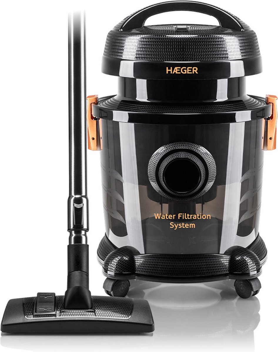 Stofzuiger met zak Haeger AQUACLEAN 1200 1200 W 9 L