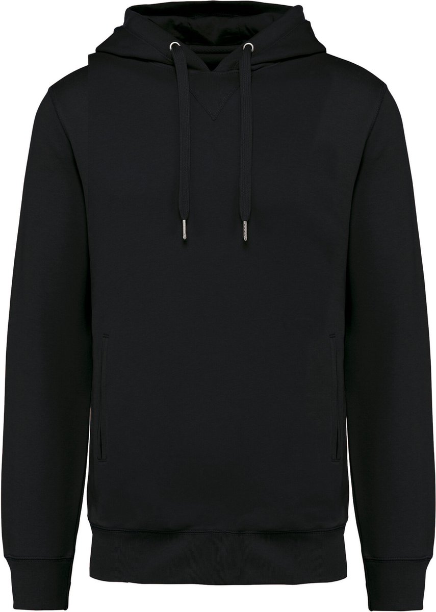 Kariban Ecologische uniseks sweater met capuchon K4009 - Black - XS
