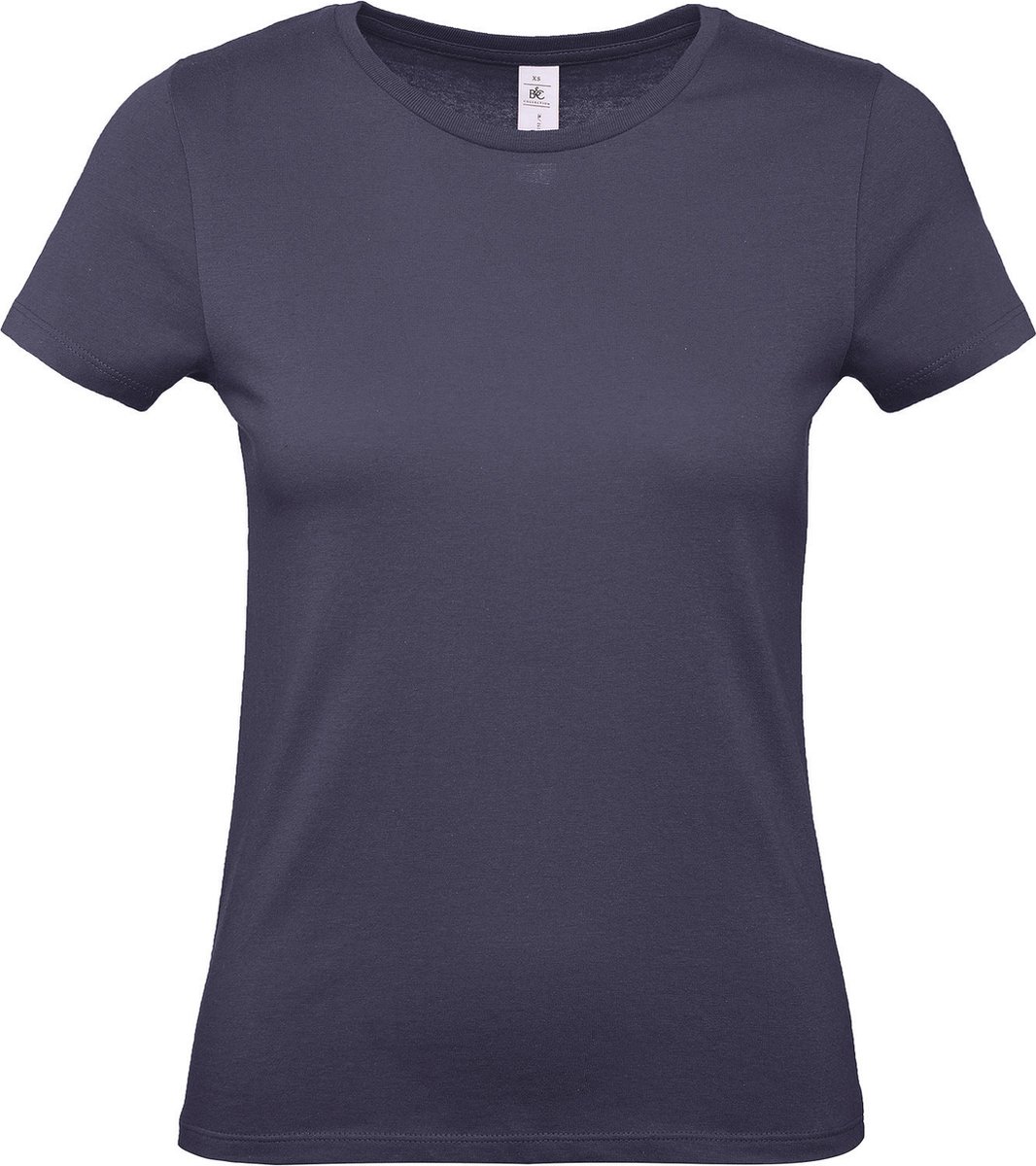 B&C BE INSPIRED - Women´s T-Shirt #E150 - Navy Blue - XS