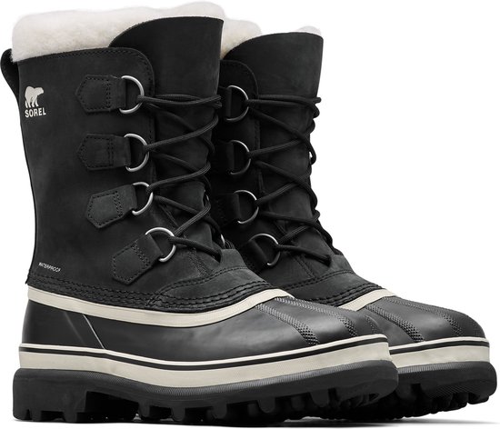 Caribou™ Wp Sneeuwlaars Dames Black, Stone 7,5